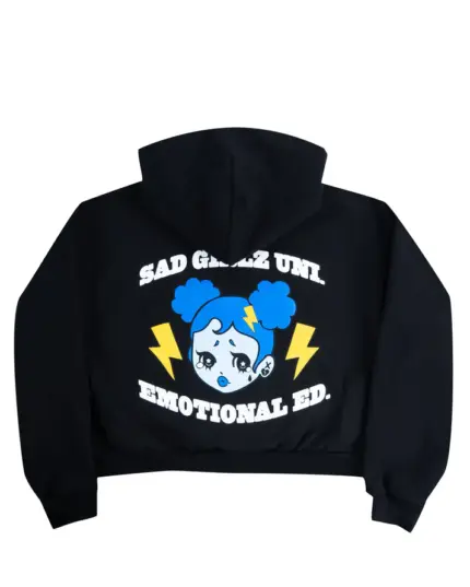 UC SAD HOODIE Black Back