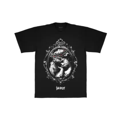 $AD BOYZ CHERUB TEE BLACK FRONT