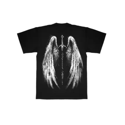 SAD BOYZ ANGEL WINGZ TEE BLACK BACK
