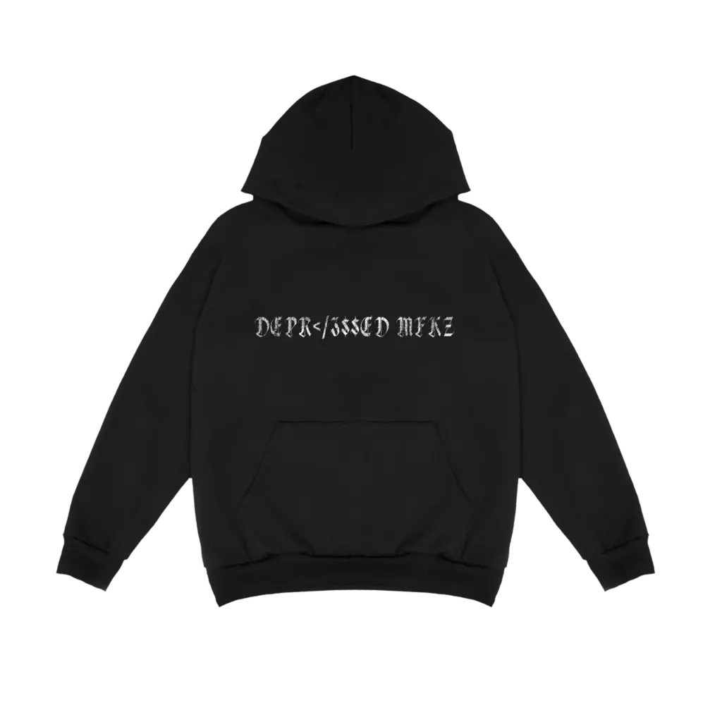 Sad Boyz COVER ART HOODIE Black Front