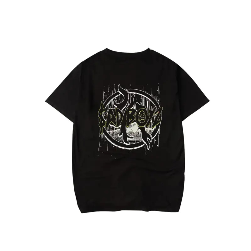 AD BOYZ X Lost Hills Skeleton T-Shirt - Black Back