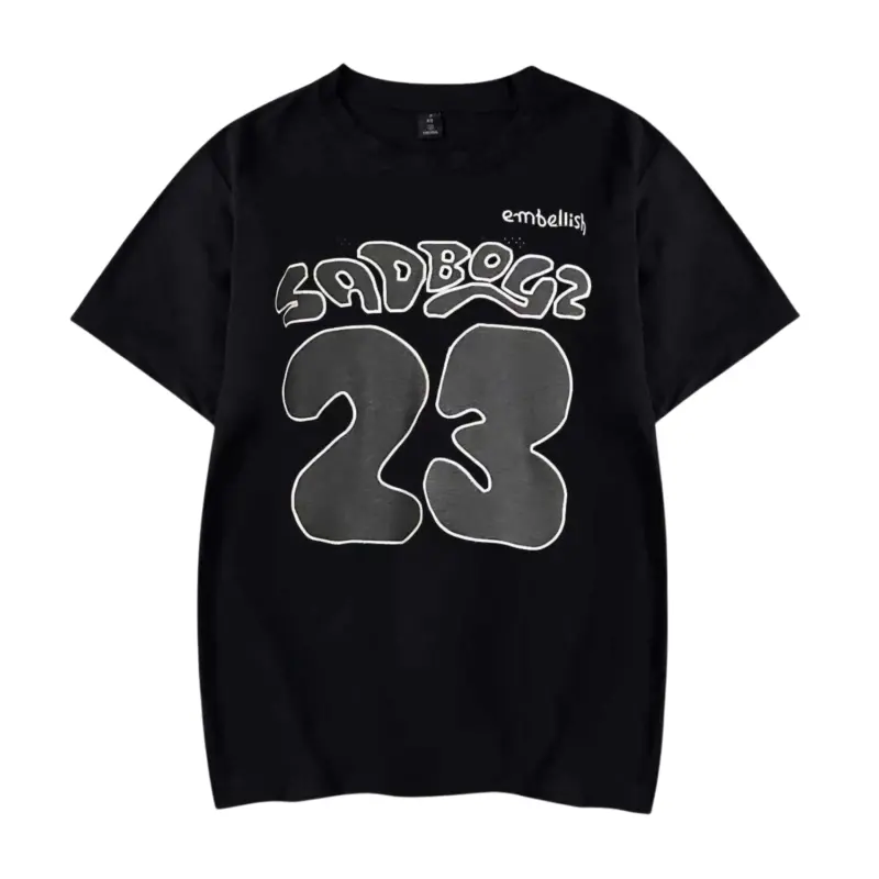 Embellish x Sad Boyz 23 Shirt Black Front