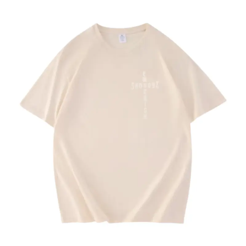Embellish x Sad Boyz Cream Shirt Front