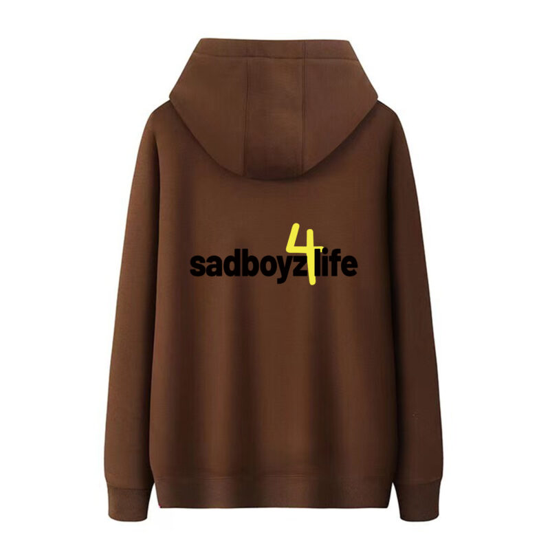 Sad Boyz 4 Life Brown Hoodie