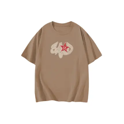 Sad Boyz Cheetah Brown - Tee Front