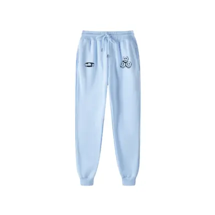 Sad Boyz Frown Sweatpant Baby Blue Front