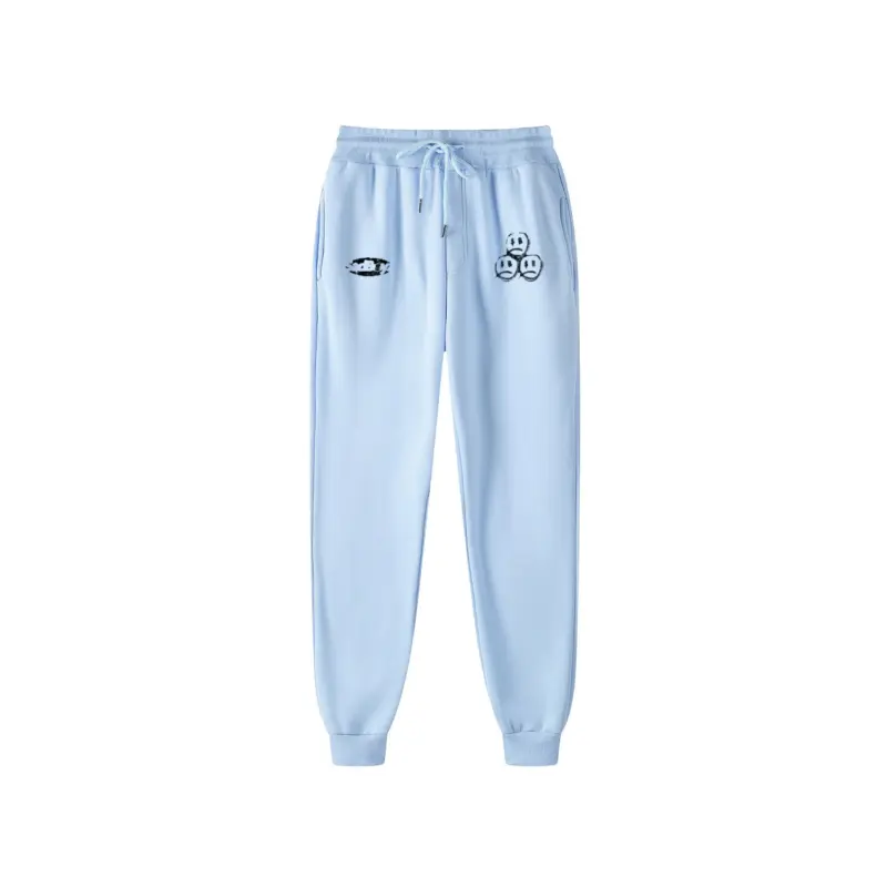 Sad Boyz Frown Sweatpant Baby Blue Front