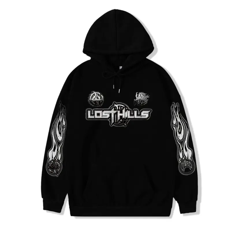 Sad Boyz LHSBHOODIE001 – BLACK Front