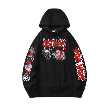 Sad Boyz LHSBHOODY005 – BLACK Front