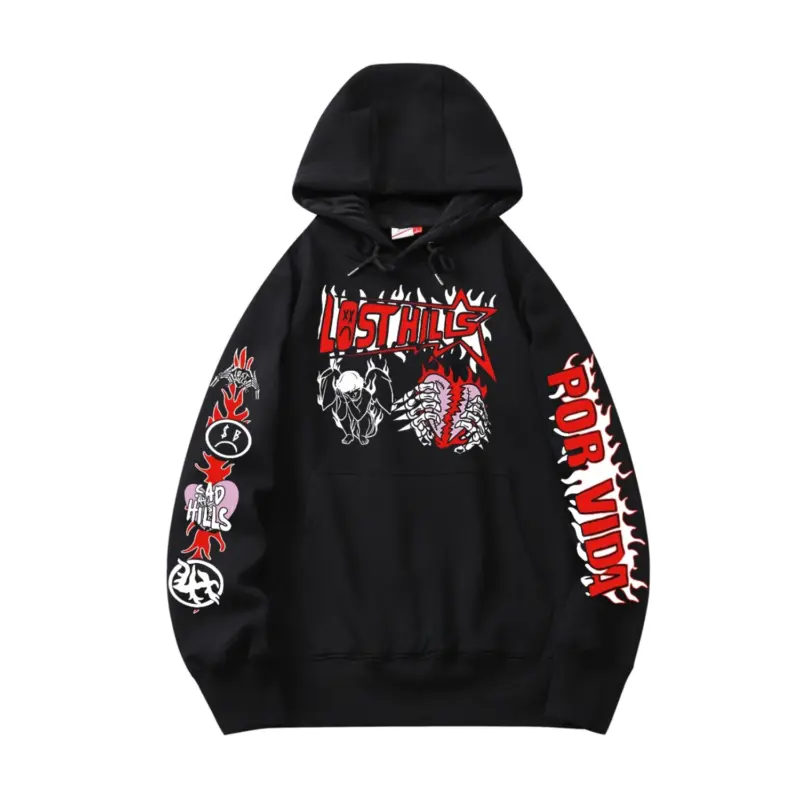 Sad Boyz LHSBHOODY005 – BLACK Front