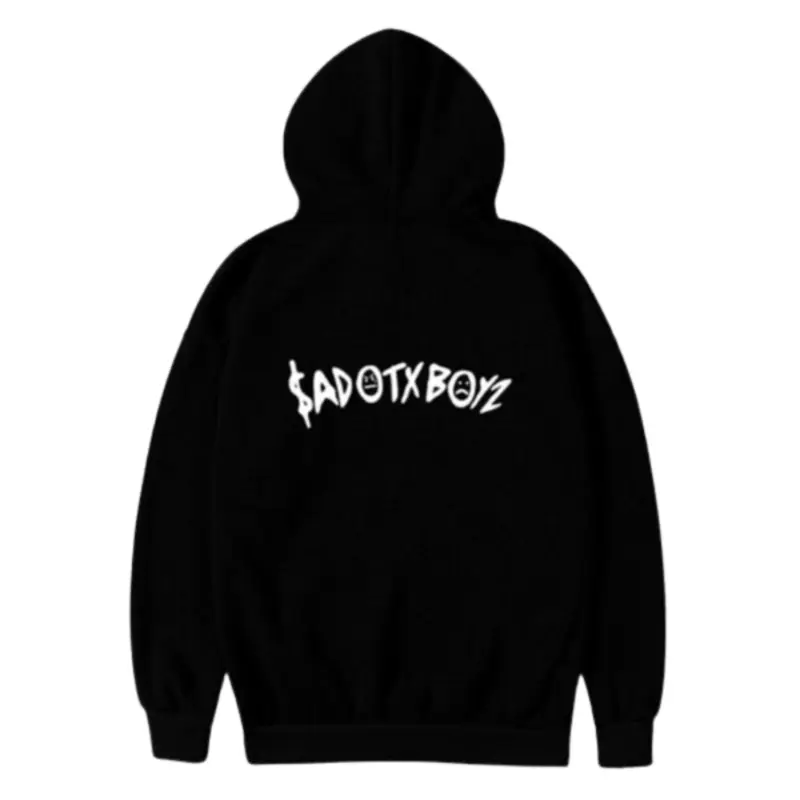 Sad Boyz X OTX Boyz Graphic Hoodie - Black Back