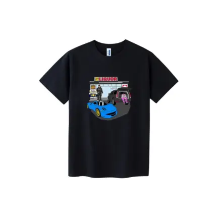 Sad Boyz X OTX Boyz Liquor Unisex Tee - Black Front