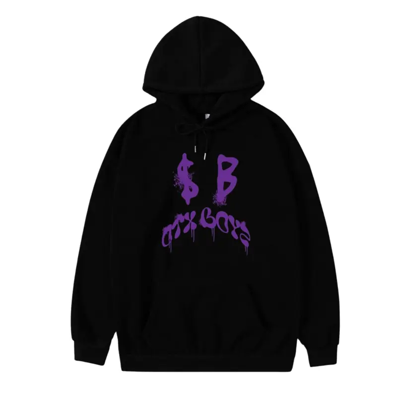 Sad Boyz X OTX Boyz Ya Disponible Hoodie - Black Front