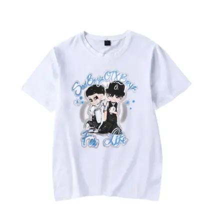 Sad Boyz X OTXBOYZ Precious Tee Shirt – White Front
