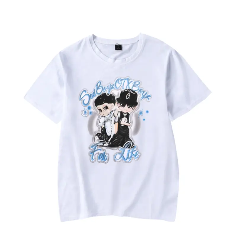 Sad Boyz X OTXBOYZ Precious Tee Shirt – White Front