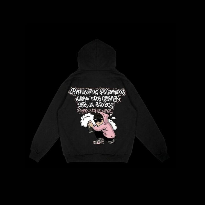 Sad boyz Depressed MFKZ Hoodie Back