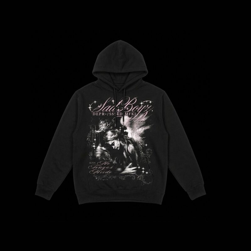 Sad Boyz No Tenga$ Miedo Hoodie Front