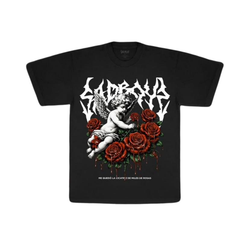 Sad Boyz Scar of Bloody Roses Tee front