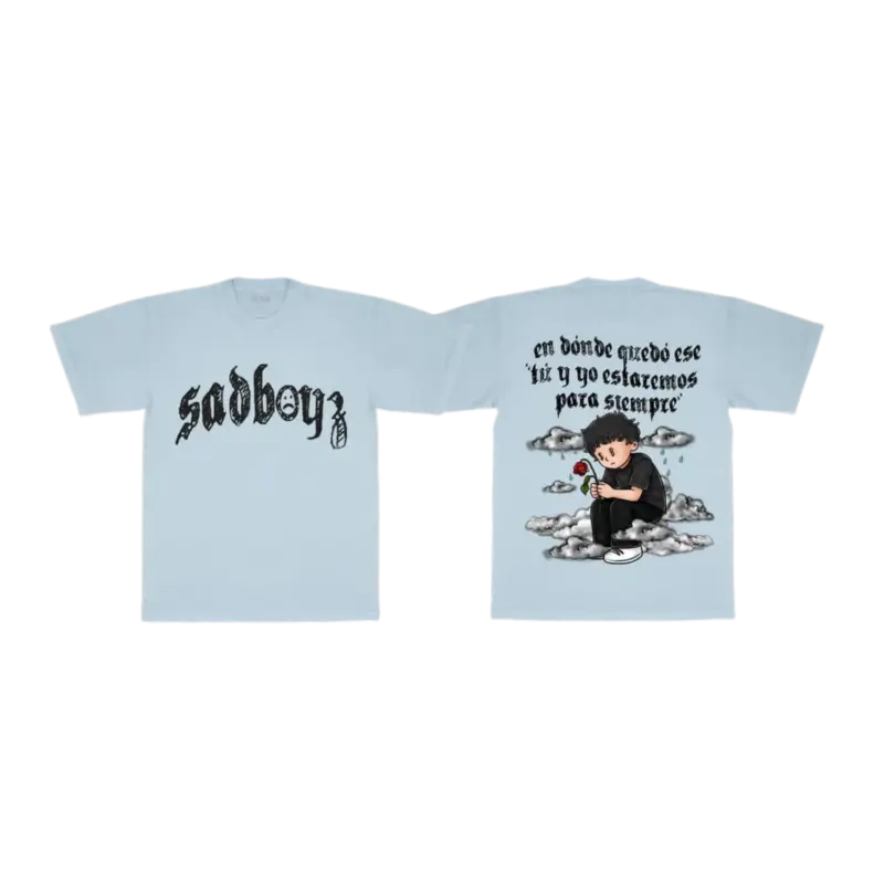 Sad Boyz en dónde quedó ese Tee Front and Back