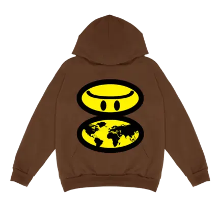 Sad Boyz 4 Life Pullover Hoodie Brown Front