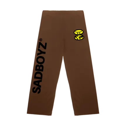 Sad Boyz Sweats Brown Front