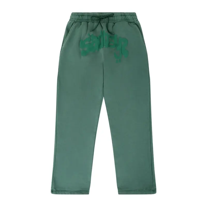Sad Boyz EMERALD SWEATANTS front
