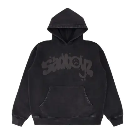 sad boyz CHARCOAL HOODIE front