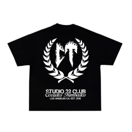 SAD BOYZ CT FLAME OVERSIZE TEE - SHIRT back