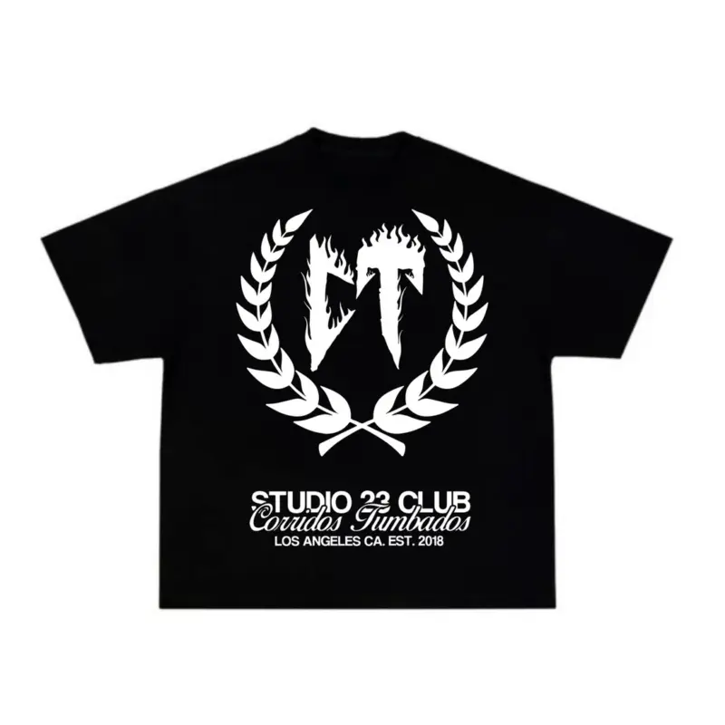 SAD BOYZ CT FLAME OVERSIZE TEE - SHIRT back