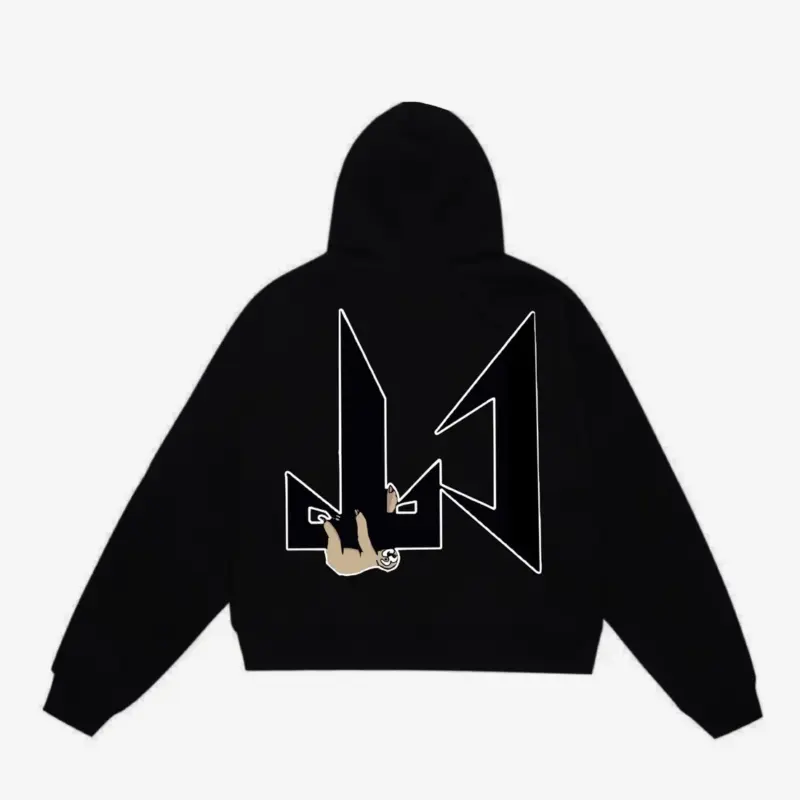 SAD BOYZ CT-INVERSE HOODIE black back