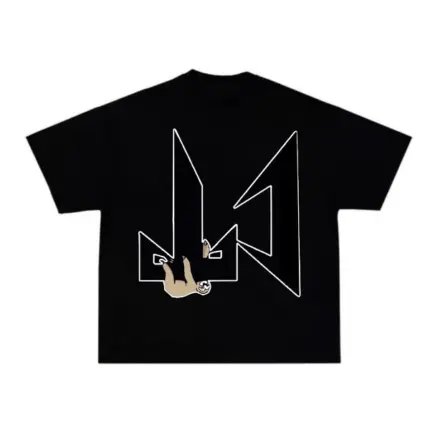 SAD BOYZ OVERSIZED CT-INVERSE T - SHIRT back