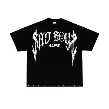 SAD BOYZ PLAYERA SB4L TEE SHIRT - BLACK front