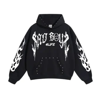 SAD BOYZ SB4L BLANCO HOODIE - BLACK front