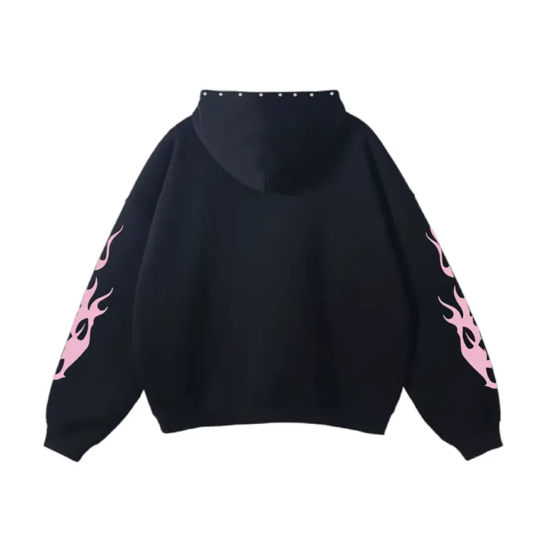 SAD BOYZ SB4L ROSA HOODIE - BLACK back