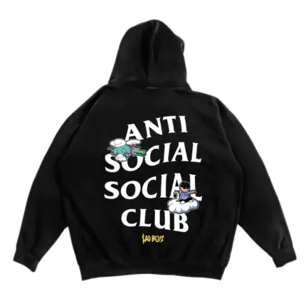 SADBOYZ X ASSC MUSICA HOODIE back