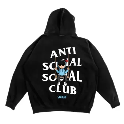 SADBOYZ X ASSC SWING HOODIE back