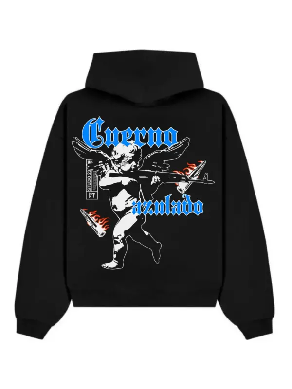 Sad Boyz Cuerno Azulado 2.0 Hoodie back