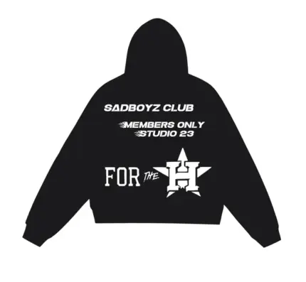 Sad Boyz Members Only Hoodie back
