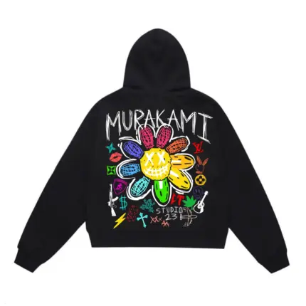 Sad Boyz Murakami Hoodie back