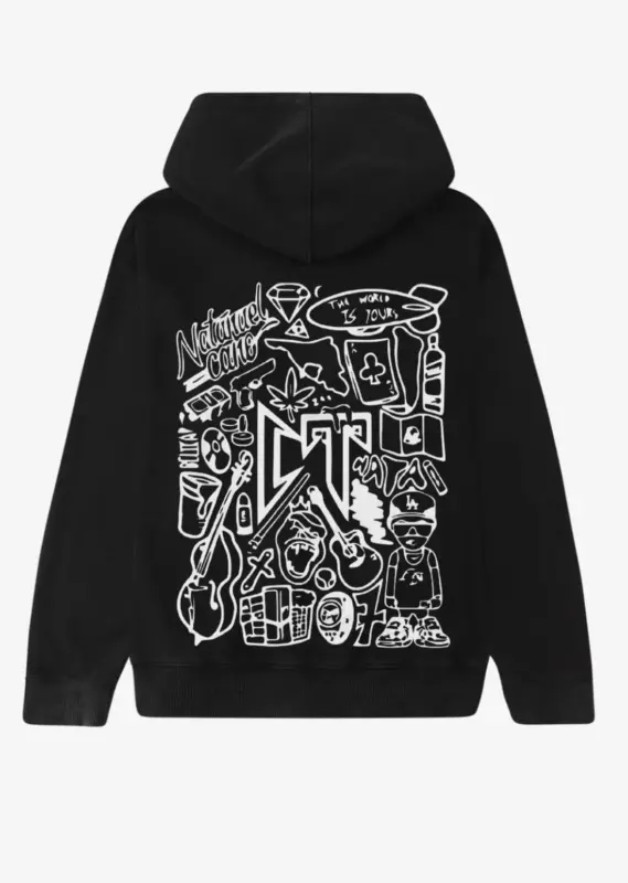 Sad Boyz Nata Hoodie back