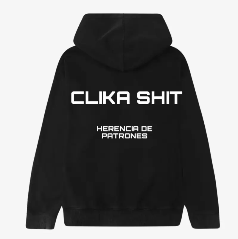 Sad Boyz Pattern Heritage Hoodie back
