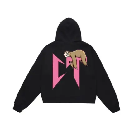 Sad Boyz Pink CT Hoodie back