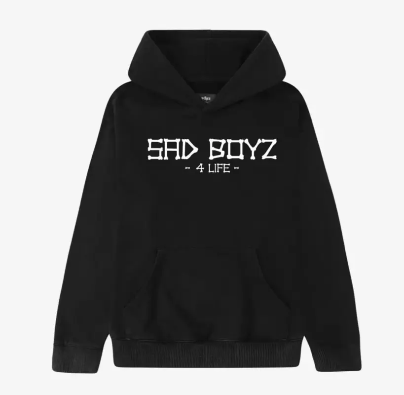 Sad Boyz Que Siga Dando Hoodie front