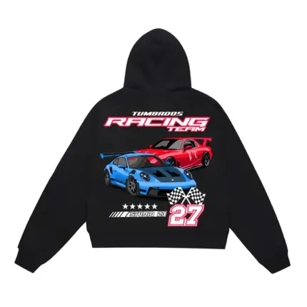 Sad Boyz Racing Laps Hoodie back